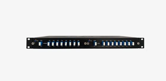 16CH DWDM MUX DEMUX TFF 1U 19 Inch Rack Mount