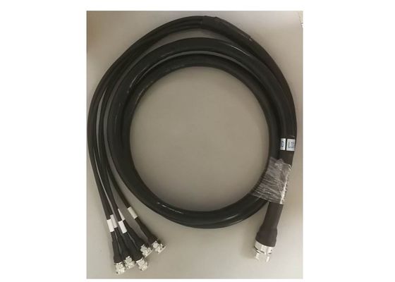 50 Ohm Low VSWR RF Cable Assemblies Bundled Coax Jumper Cable