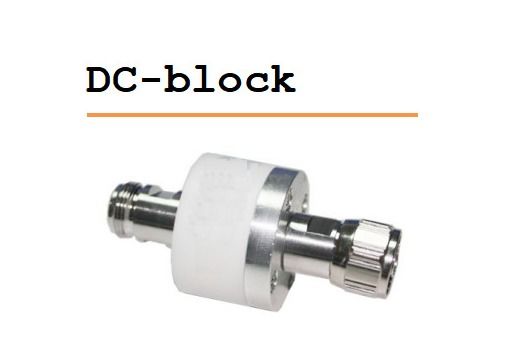 Low Intermodulation 50 Ohm DC Block 200W Low Frequency