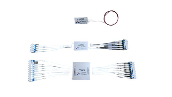 Two Channels WDM Module ITU-T Grid Wavelength Multiplexer Module